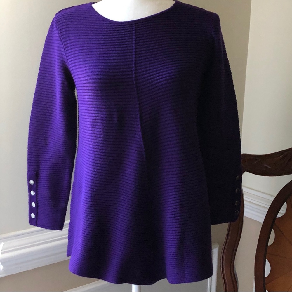 Alfani Purple sweater size - S